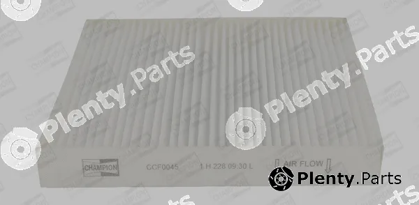 Champion CCF0045 — Filter, cabin air
