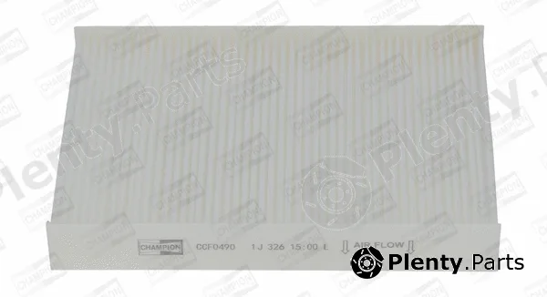 Champion CCF0490 — Filter, cabin air