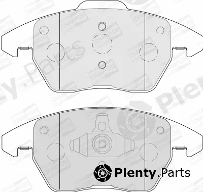 Champion 573852CH — Brake Pad Set, disc brake