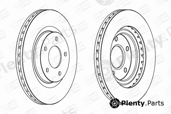 Champion 562790CH — Brake Disc