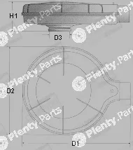 Champion W193/606 — Air Filter