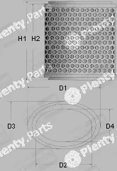 Champion W177/606 — Air Filter