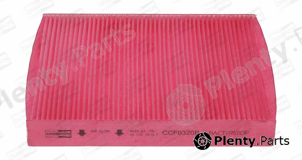 Champion CCF0320B — Filter, cabin air BACTERSTOP