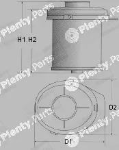 Champion V435/606 — Air Filter