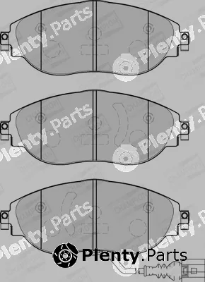 Champion 573838CH — Brake Pad Set, disc brake