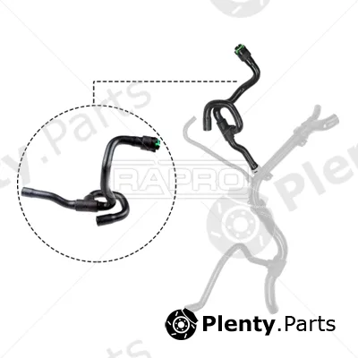 Rapro R18129/D — Radiator Hose