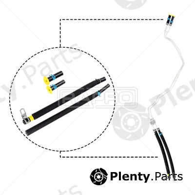 Rapro R16351 — Hose Line, soot/particulate filter regeneration