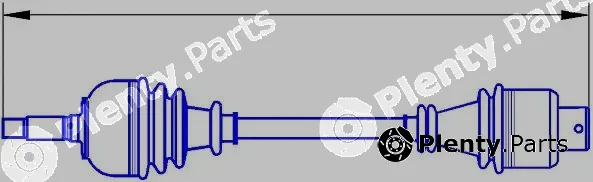 Sercore 12790 — Drive Shaft