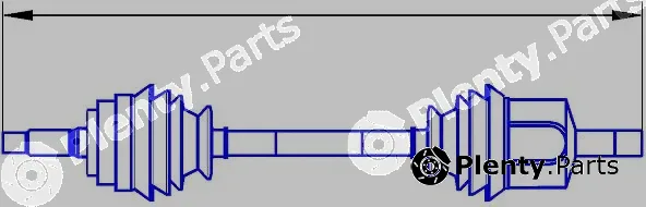 Sercore 12418 — Drive Shaft