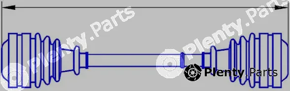 Sercore 12390 — Drive Shaft