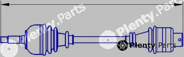 Sercore 12759 — Drive Shaft