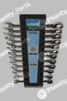 Laser Tools 6296 — Ratchet Ring Open-ended Spanner Set