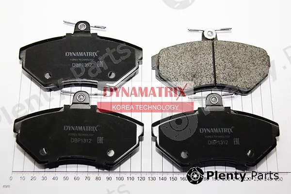 Dynamatrix DBP1312 — Brake Pad Set, disc brake