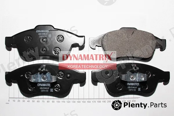Dynamatrix DBP4180 — Brake Pad Set, disc brake