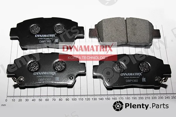 Dynamatrix DBP1392 — Brake Pad Set, disc brake