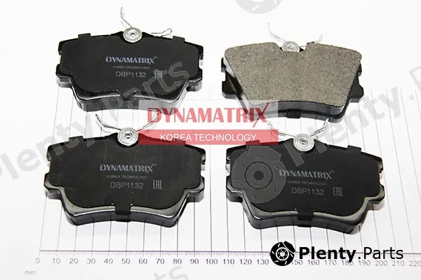 Dynamatrix DBP1132 — Brake Pad Set, disc brake