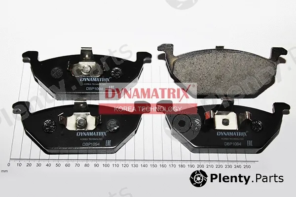 Dynamatrix DBP1094 — Brake Pad Set, disc brake