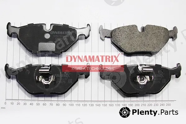 Dynamatrix DBP1075 — Brake Pad Set, disc brake