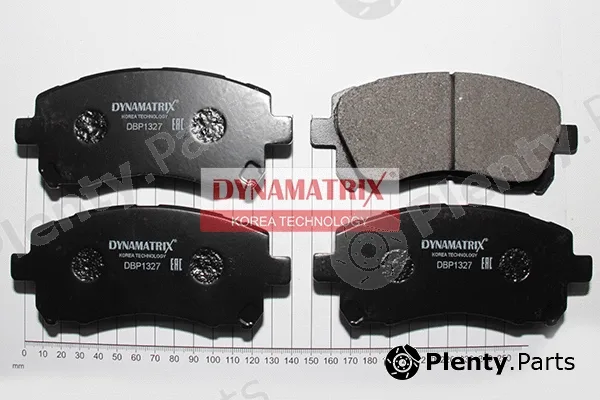 Dynamatrix DBP1327 — Brake Pad Set, disc brake