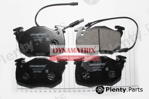 Dynamatrix DBP393 — Brake Pad Set, disc brake
