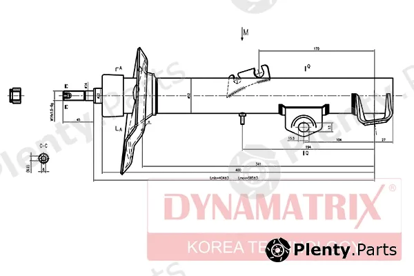 Dynamatrix DSA333909 — Shock Absorber