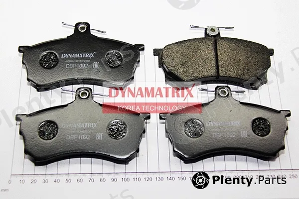 Dynamatrix DBP1092 — Brake Pad Set, disc brake