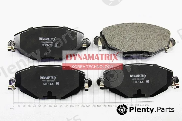 Dynamatrix DBP1425 — Brake Pad Set, disc brake