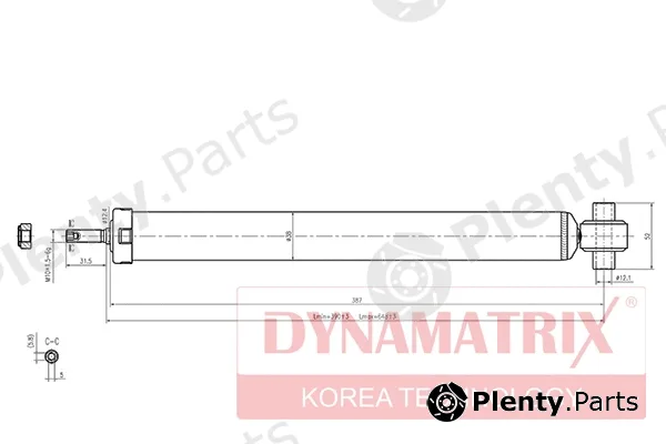 Dynamatrix DSA343459 — Shock Absorber
