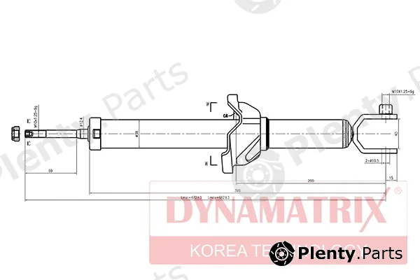 Dynamatrix DSA341173 — Shock Absorber