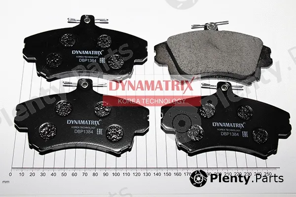 Dynamatrix DBP1384 — Brake Pad Set, disc brake