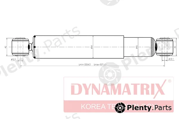Dynamatrix DSA445020 — Shock Absorber