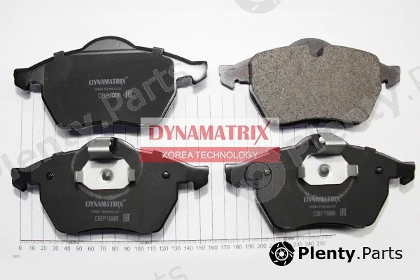 Dynamatrix DBP1068 — Brake Pad Set, disc brake