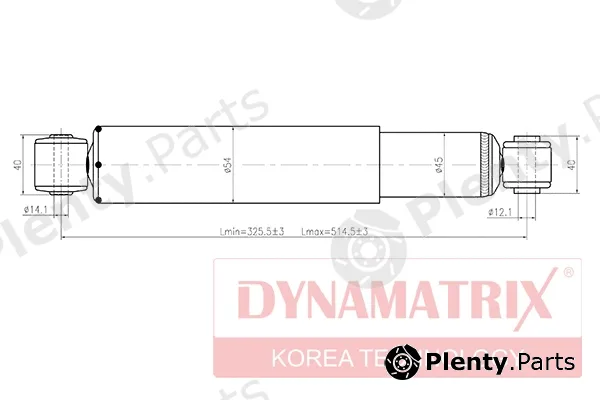 Dynamatrix DSA441081 — Shock Absorber