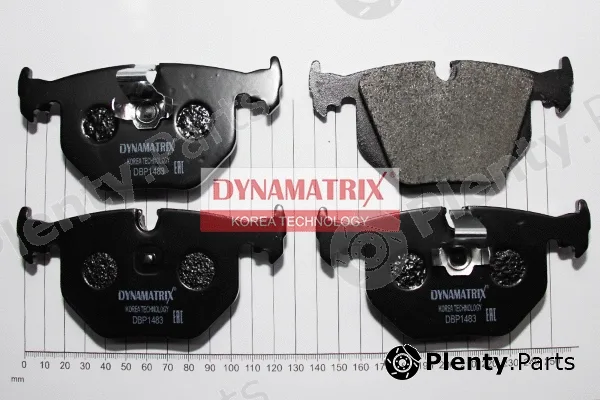 Dynamatrix DBP1483 — Brake Pad Set, disc brake