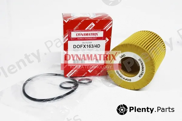 Dynamatrix DOFX163/4D — Oil Filter