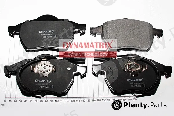 Dynamatrix DBP1323 — Brake Pad Set, disc brake