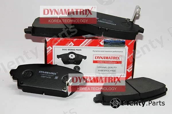 Dynamatrix DBP1439 — Brake Pad Set, disc brake