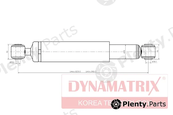 Dynamatrix DSA343319 — Shock Absorber