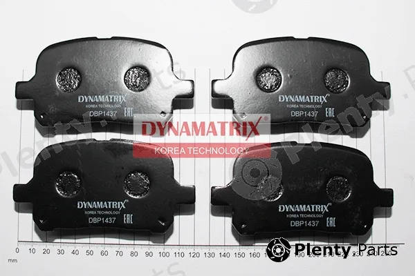 Dynamatrix DBP1437 — Brake Pad Set, disc brake