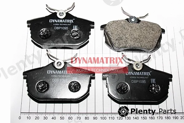 Dynamatrix DBP1095 — Brake Pad Set, disc brake
