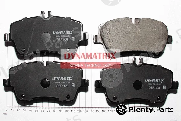 Dynamatrix DBP1428 — Brake Pad Set, disc brake
