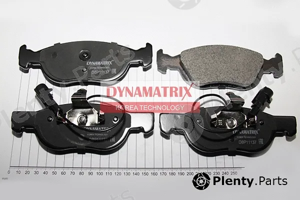 Dynamatrix DBP11137 — Brake Pad Set, disc brake