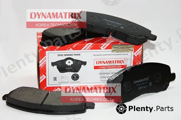 Dynamatrix DBP1621 — Brake Pad Set, disc brake