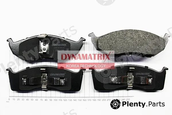Dynamatrix DBP1098 — Brake Pad Set, disc brake