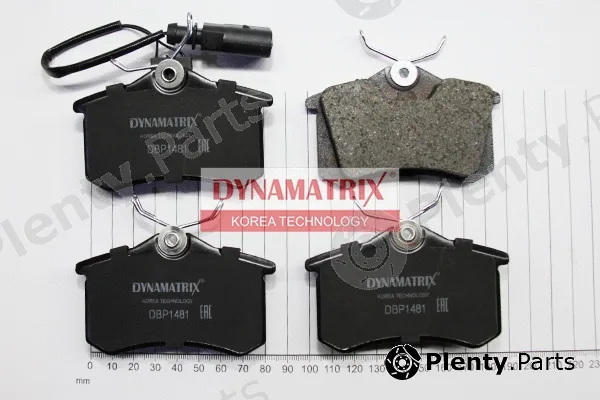 Dynamatrix DBP1481 — Brake Pad Set, disc brake
