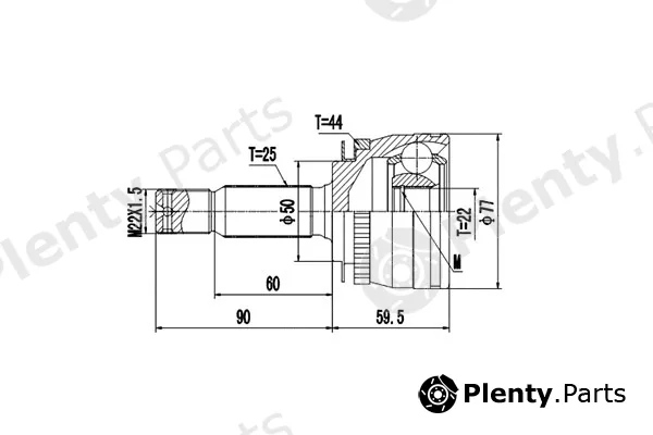 Dynamatrix DCV899294 — Joint Kit, drive shaft