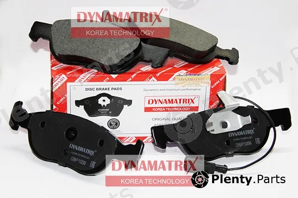 Dynamatrix DBP1056 — Brake Pad Set, disc brake