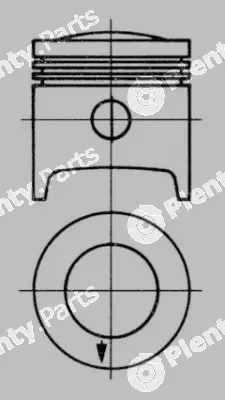 Kolbenschmidt 92412601 — Piston