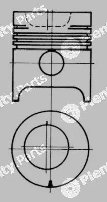 Kolbenschmidt 97505600 — Piston