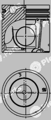 Kolbenschmidt 40908600 — Piston